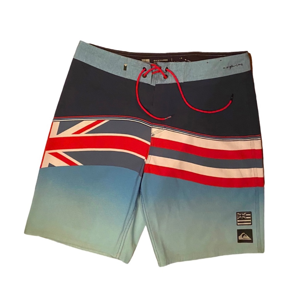 Rare Quiksilver Hawaiian Board shorts size 34
